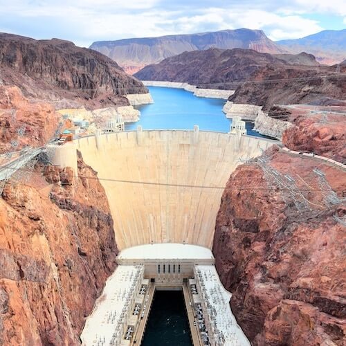 wp hoover dam project concrete structure hydropower generation