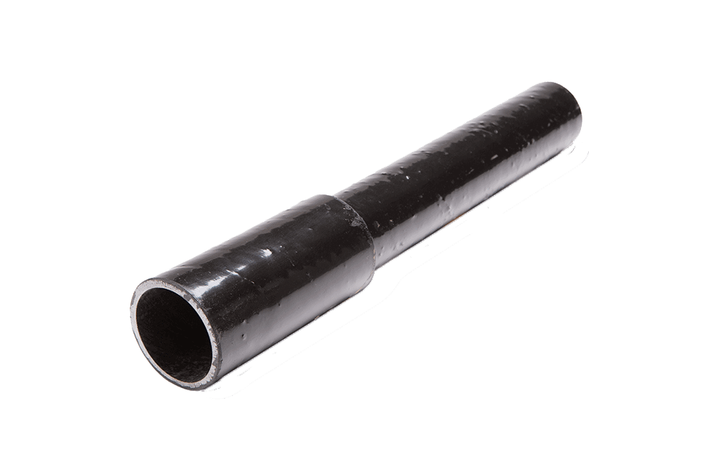 Black fiberglass HazDuctXW electrical conduit component