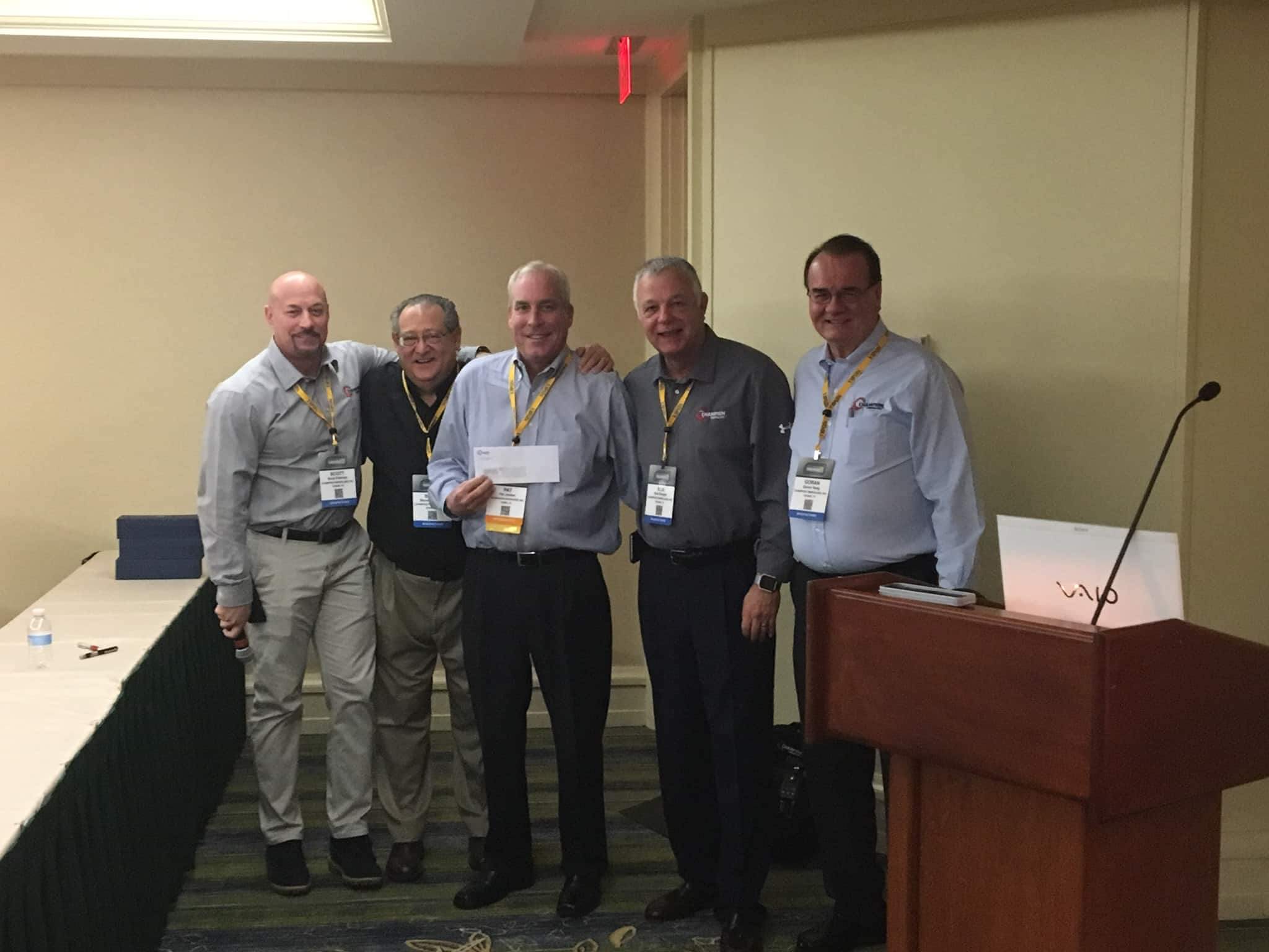Scott Patchan, Steve Goldstein, Pat Jordan, Bob Reeger, Goran Haag